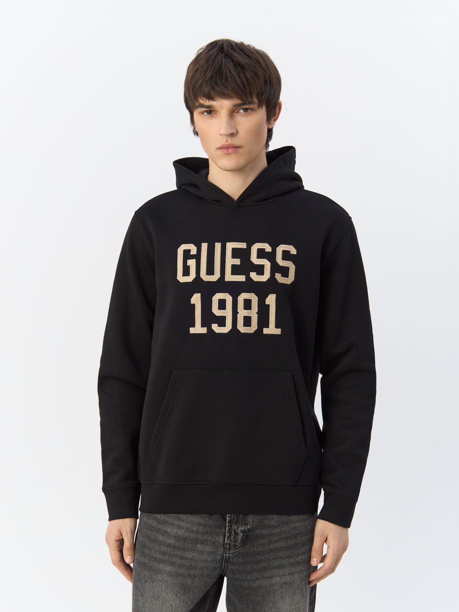 Худи мужская Guess M4YQ05K9Z21 черная M