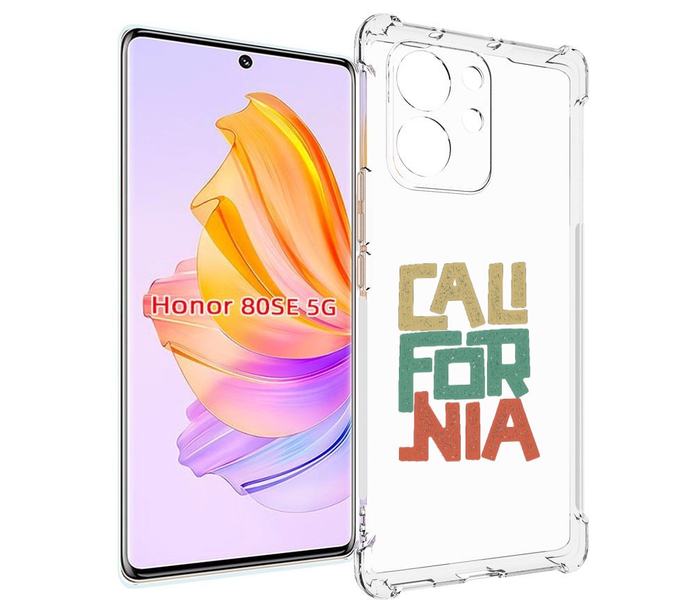 

Чехол MyPads Графический-дизайн для Honor 80 SE, Прозрачный, Tocco