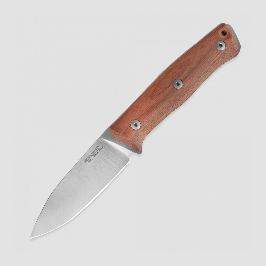 Нож с фиксированным клинком LIONSTEEL, B35 Santos Wood, длина клинка: 9,0 см