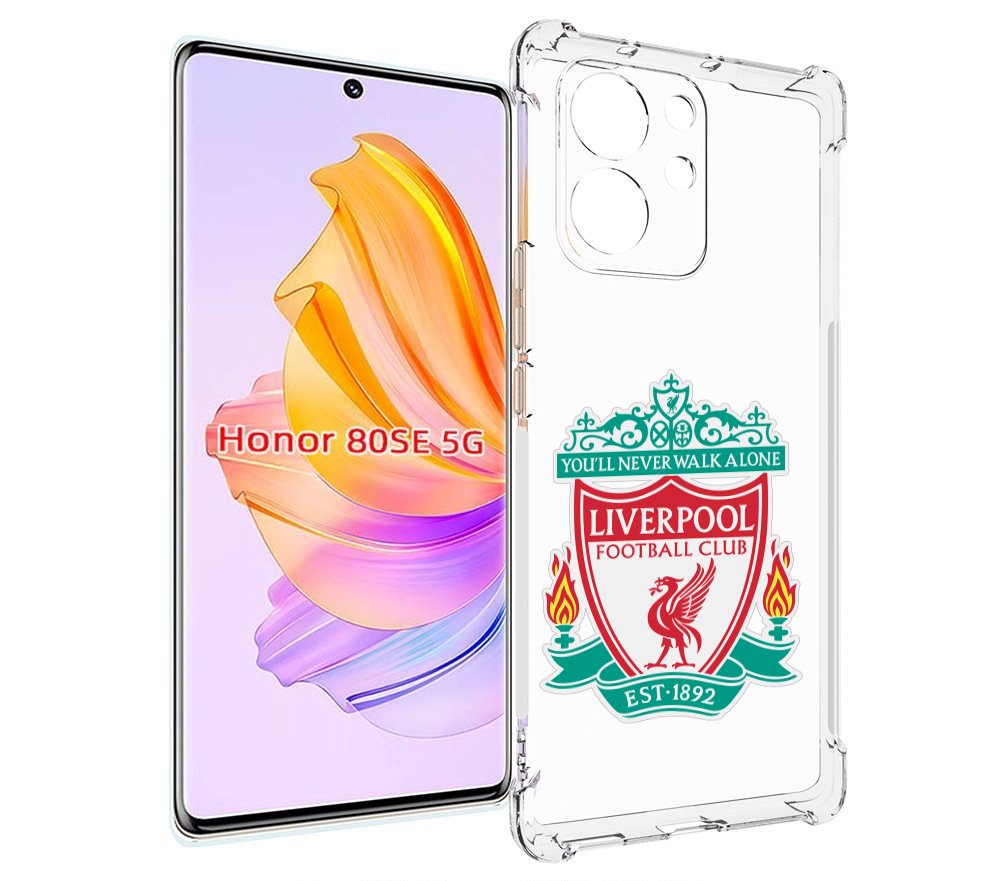 

Чехол MyPads Герб-Ливерпуля для Honor 80 SE, Прозрачный, Tocco