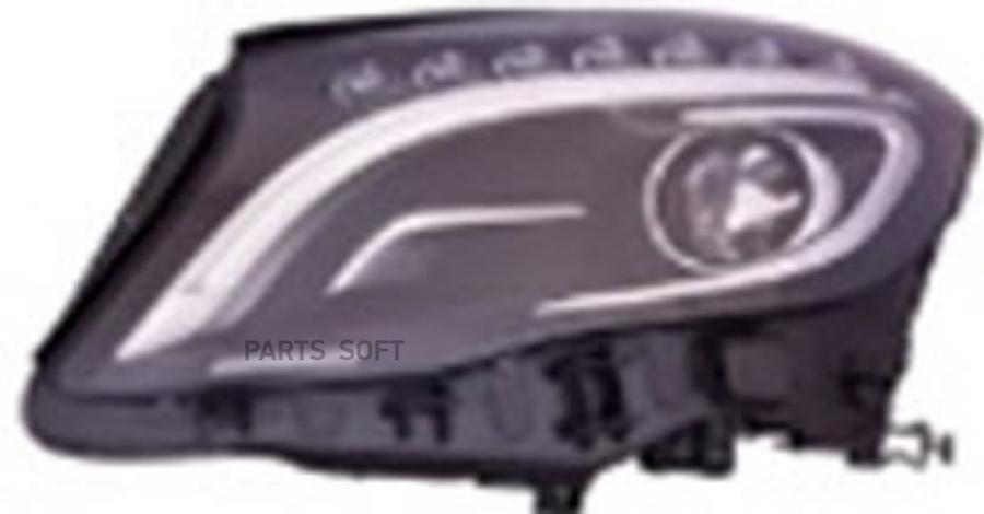 DEPO Фара MERCEDES GLA-CLASS X156 13-17 LH с электрокорректором, ксенон, LED