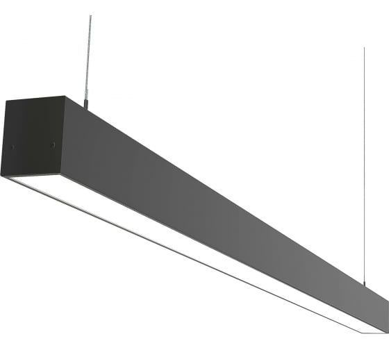 DIODEX Светильник Led Микко Лонг 55Вт 4000К, Опал., Черный, Магистр. 4603789902921