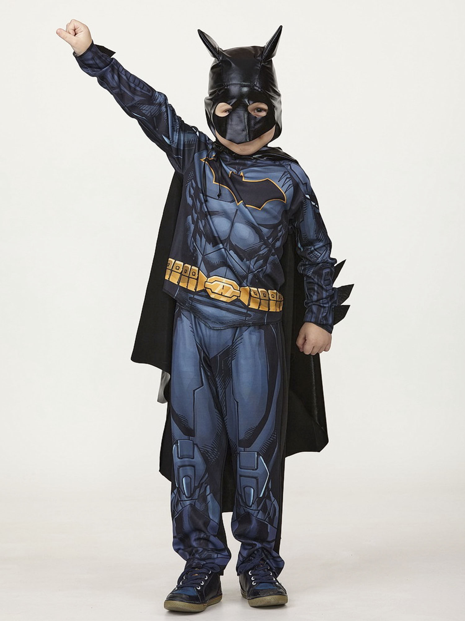 Карнавальный костюм Batik Бэтмэн без мускулов 23-42 мультиколор, 134