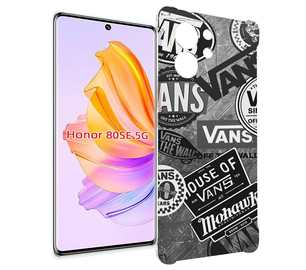 

Чехол MyPads Ванс-постер для Honor 80 SE, Прозрачный, Tocco