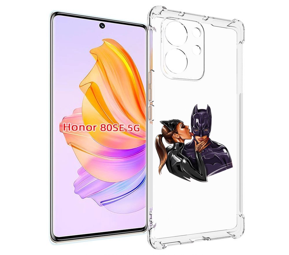 

Чехол MyPads Бэтман для Honor 80 SE, Прозрачный, Tocco