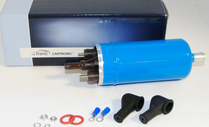 

CARTRONIC CTR0089779 Насос топливный электрический двс 406 под хомут Cartronic