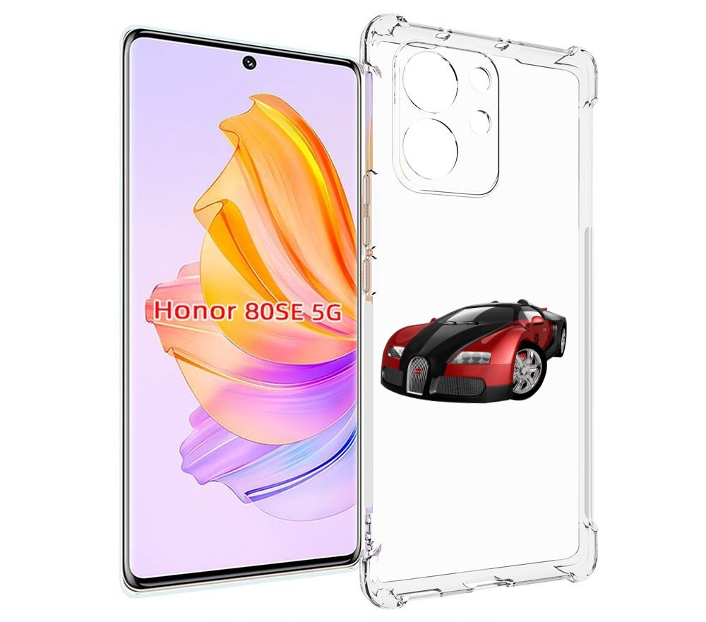 

Чехол MyPads Бука мужской для Honor 80 SE, Прозрачный, Tocco