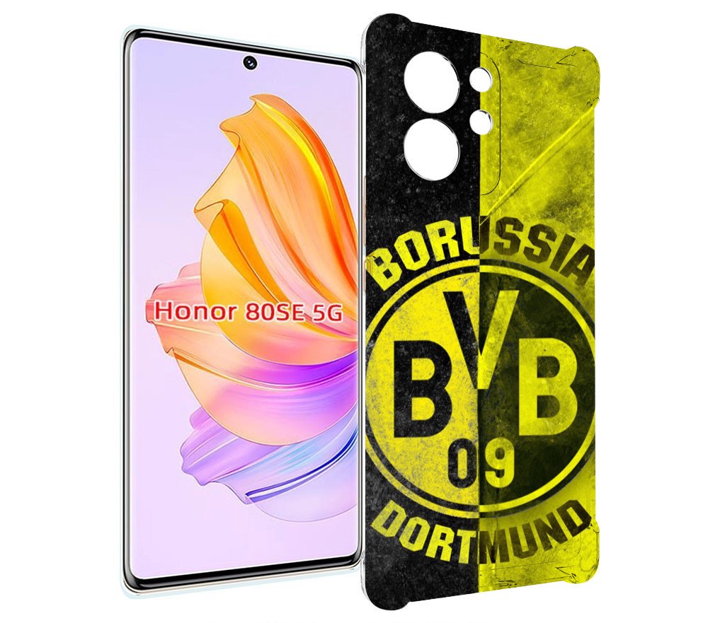

Чехол MyPads Боруссия мужской для Honor 80 SE, Прозрачный, Tocco