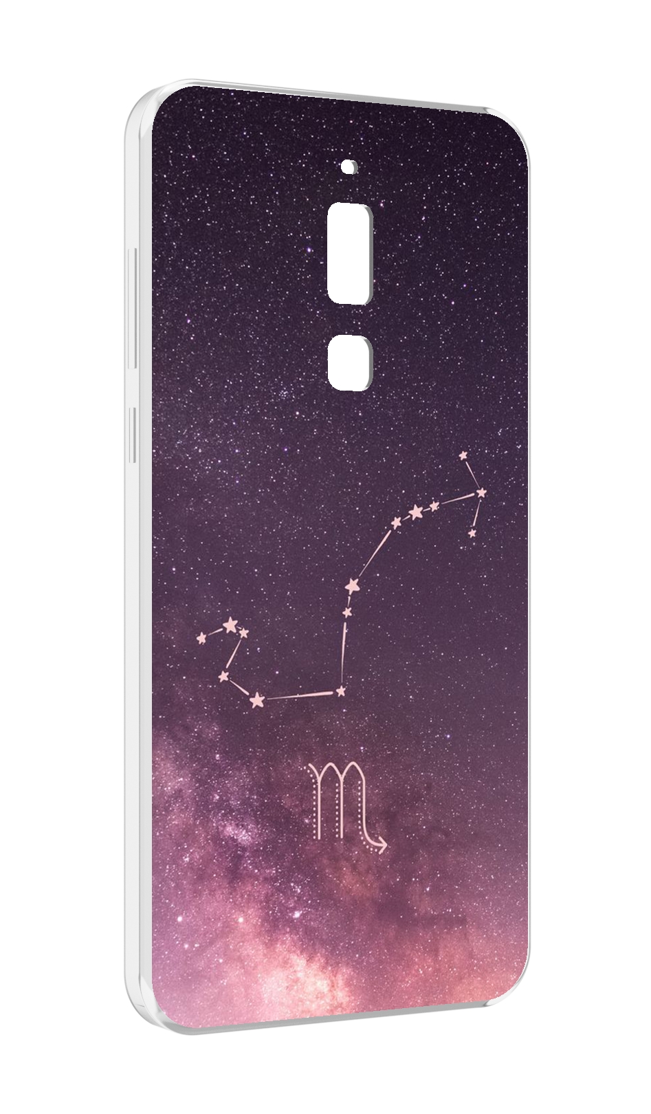 

Чехол MyPads знак зодиака скорпион 4 для Meizu M6T, Прозрачный, Tocco