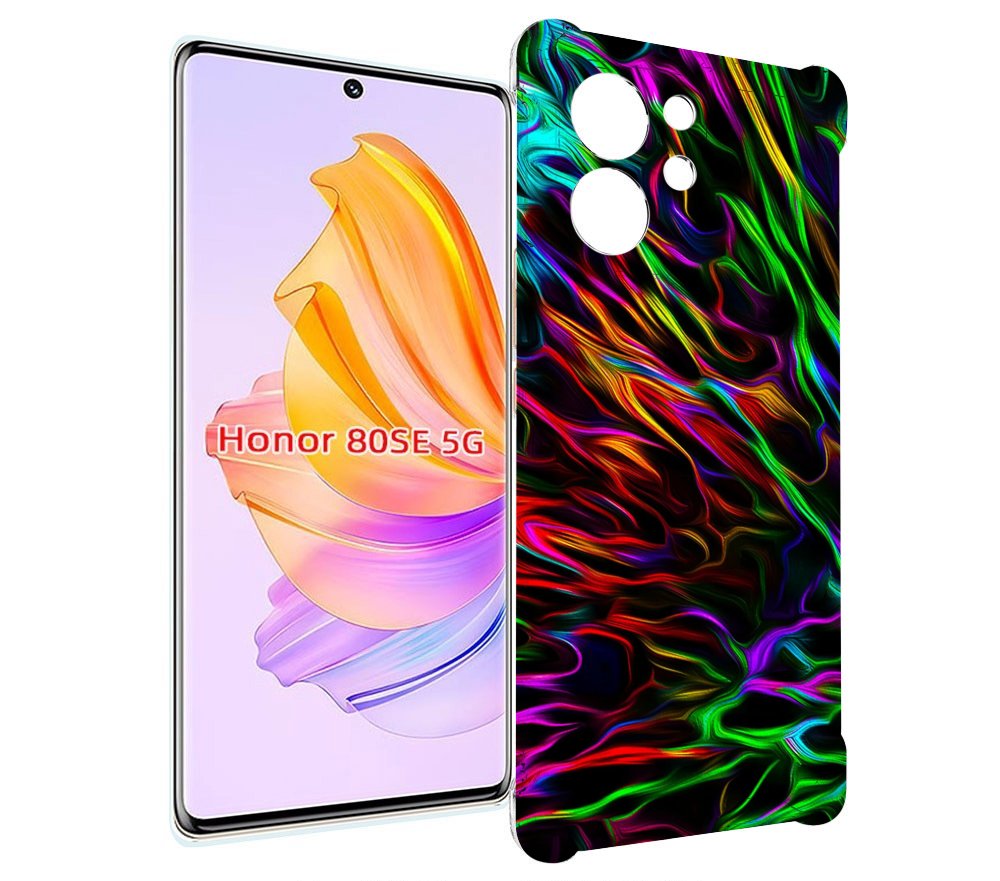 

Чехол MyPads Бензин для Honor 80 SE, Прозрачный, Tocco