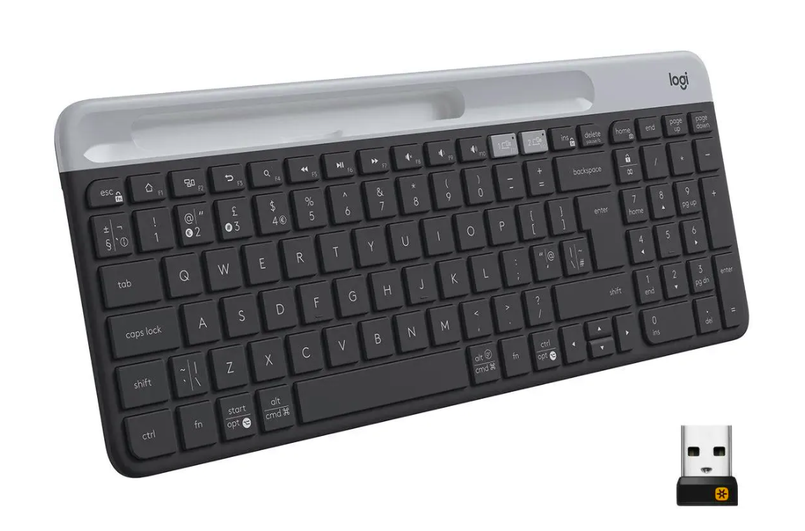 

Беспроводная клавиатура Logitech K580 Silver/Black, K580