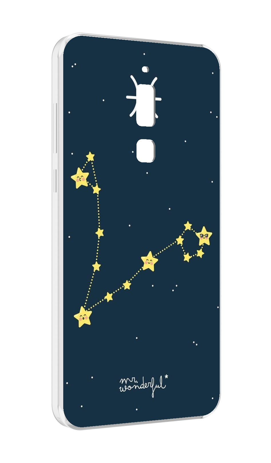 

Чехол MyPads знак зодиака рыбы 1 для Meizu M6T, Прозрачный, Tocco
