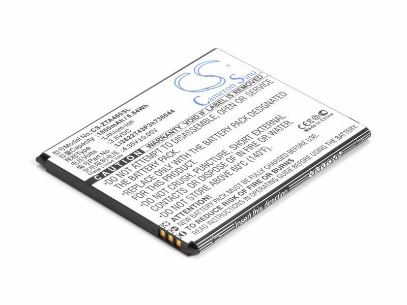 

Аккумулятор для телефона ZTE Blade A460, L4 Li3822T43P3h736044