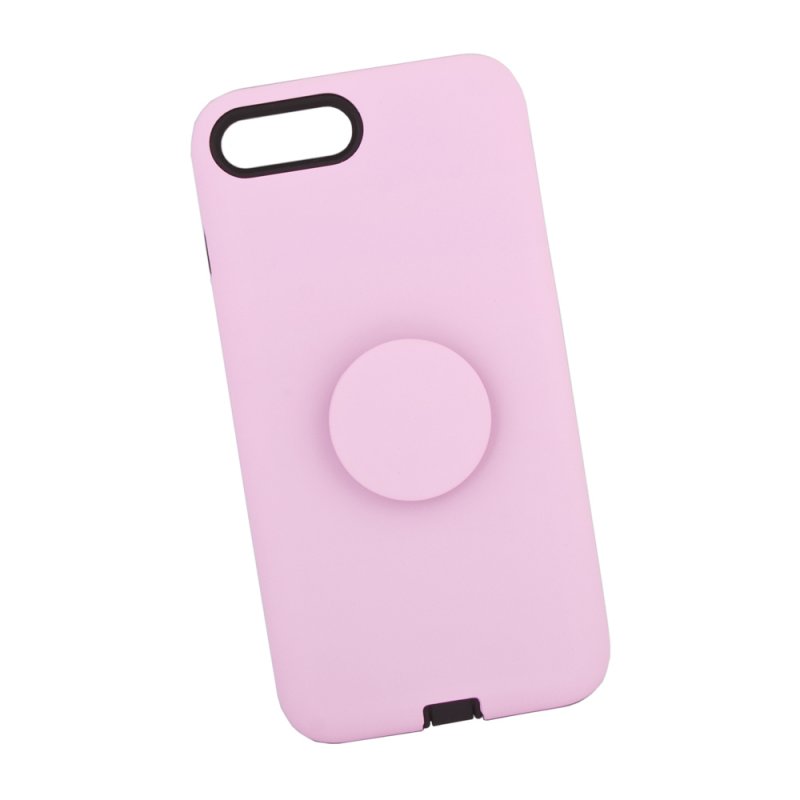 фото Чехол "lp" для iphone 7 plus/8 plus "popsocket case" (розовая) liberty project