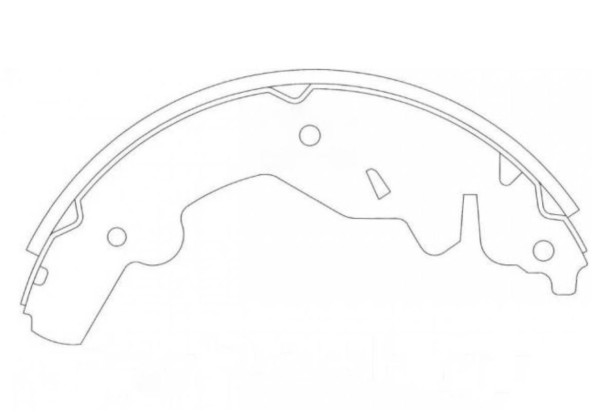 

Колодки Барабанные Тоyота Yаris 99-> Sangsin brake sa169