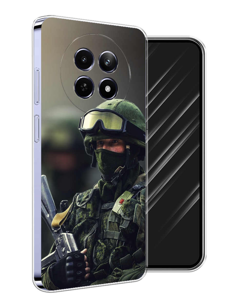 

Чехол Awog на Realme 12 5G "Солдат", Зеленый;серый, 2516450-1