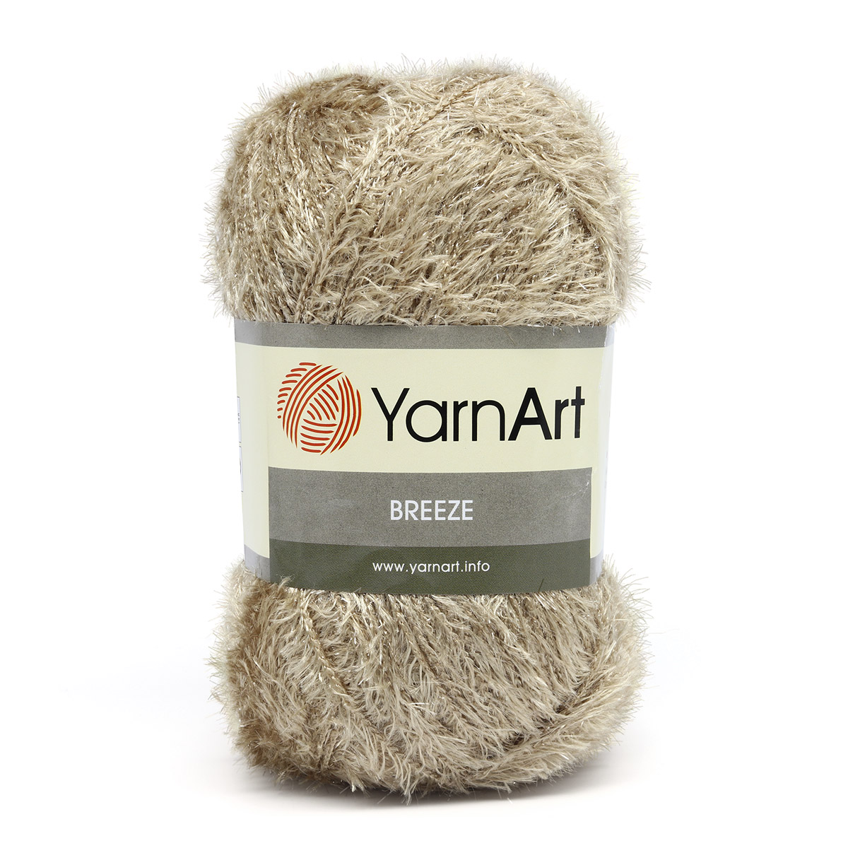 

Пряжа YarnArt 'Breeze', 100 г, 200 м (100% полиэстер) (13 бежевый), 5 мотков