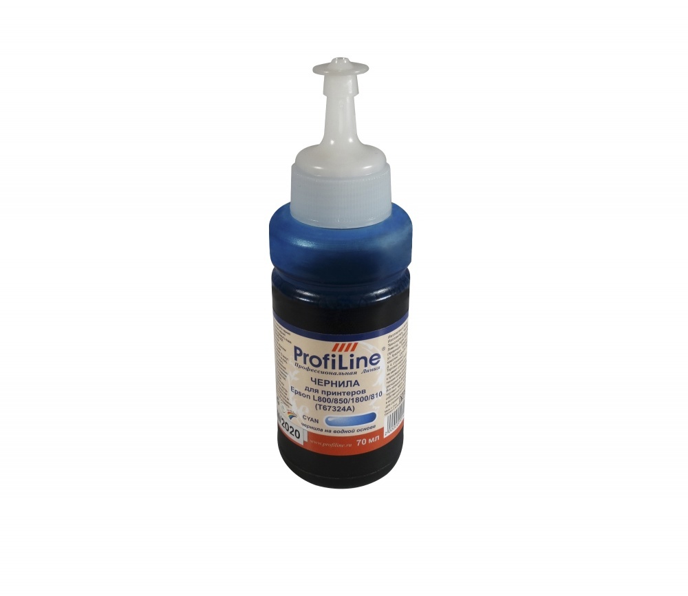 

Чернила для струйного принтера Profiline PL_INK_T6732_C_70ml Blue, совместимый, Голубой