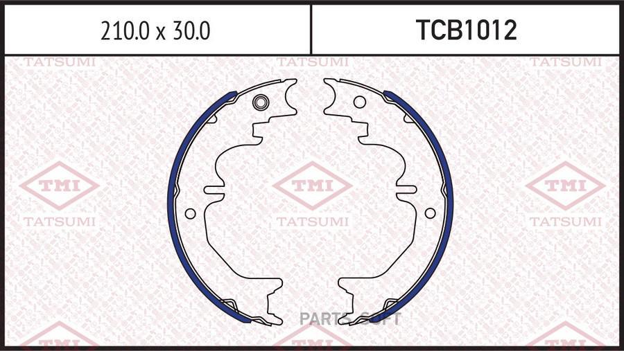 

Тормозные колодки Tatsumi барабанные TCB1012