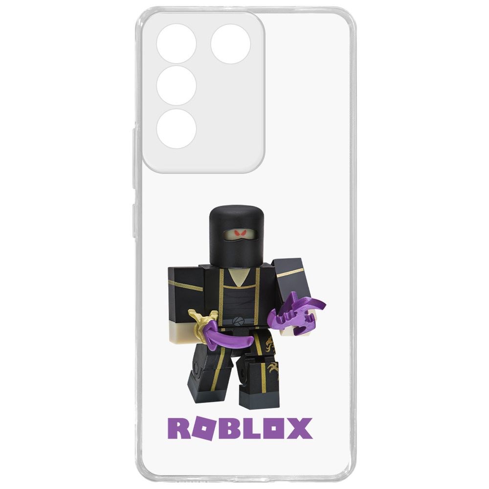 

Чехол-накладка Case Roblox-Ниндзя Ассасин для Vivo V27e, Прозрачный