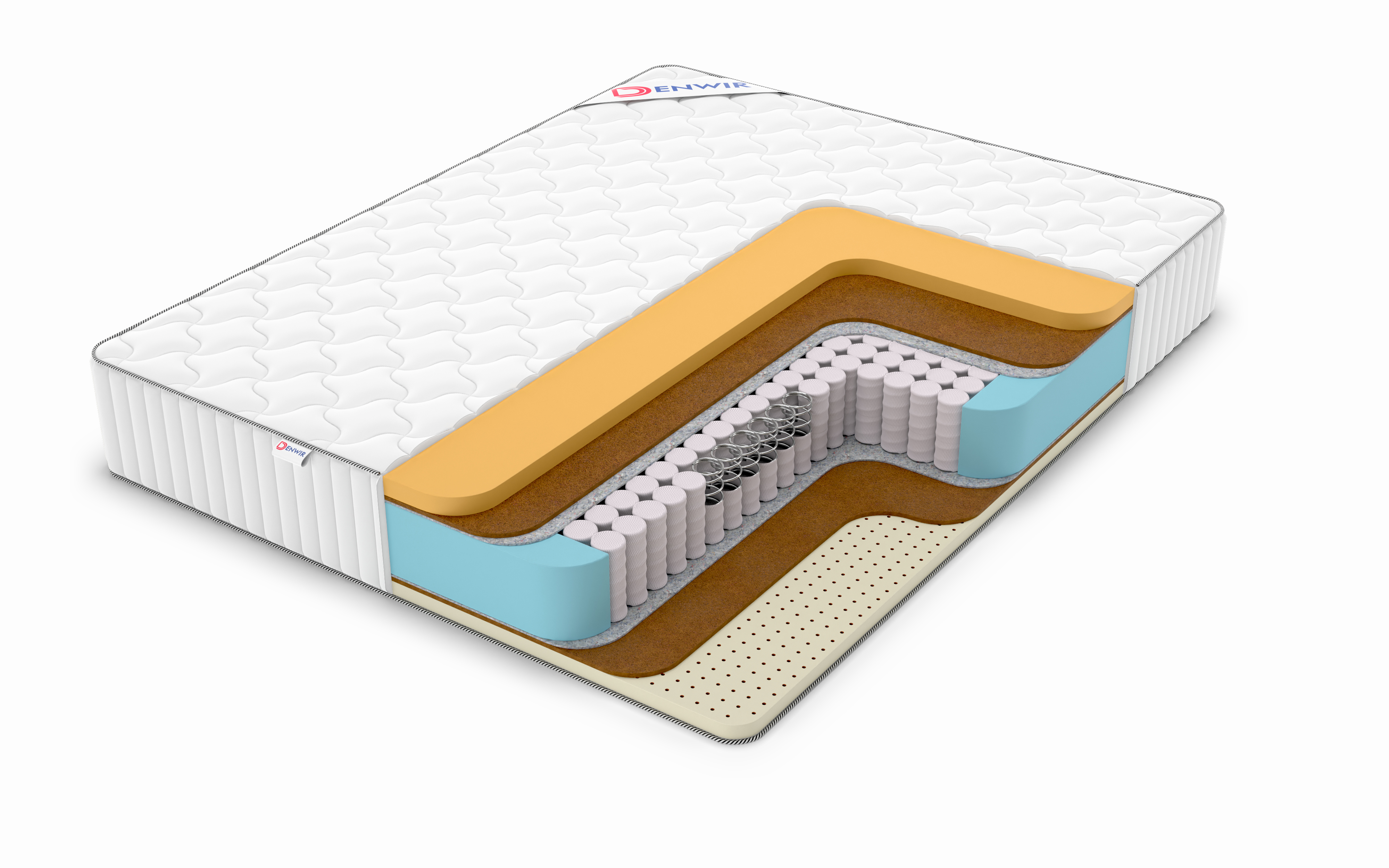 

Матрас пружинный Denwir CLASSIC MIDDLE MEMO SOFT PLUS TFK 65х170, 26 см, Белый, CLASSIC MIDDLE MEMO SOFT PLUS TFK