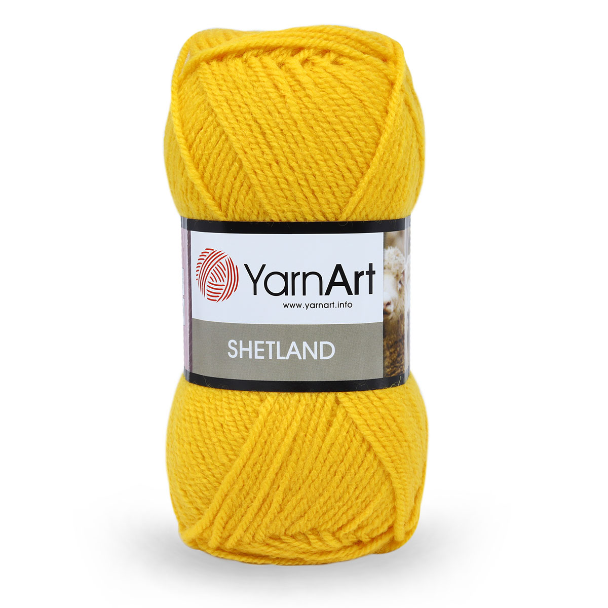 

Пряжа YarnArt 'Shetland', 100 г, 220 м (шерсть, акрил) (506 жёлтый), 5 мотков, Желтый