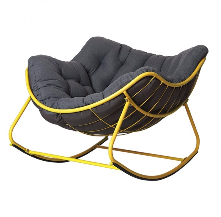 фото Кресло-качалка xiaomi mwh ollier oril colorful rocking chair yellow