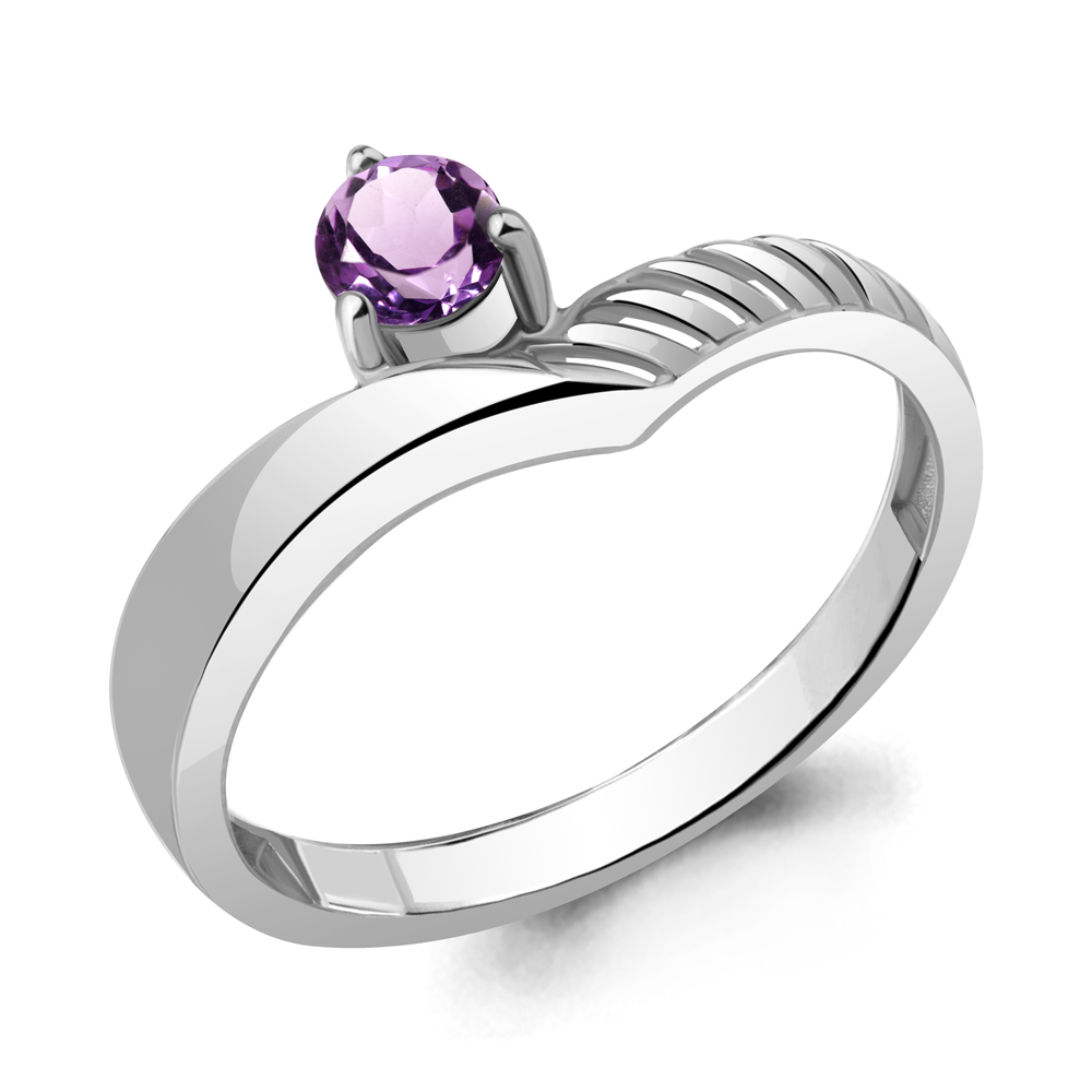 

Кольцо из серебра с аметистом Aquamarine Aquamarine 6968104_925_р р, 6968104_925_р