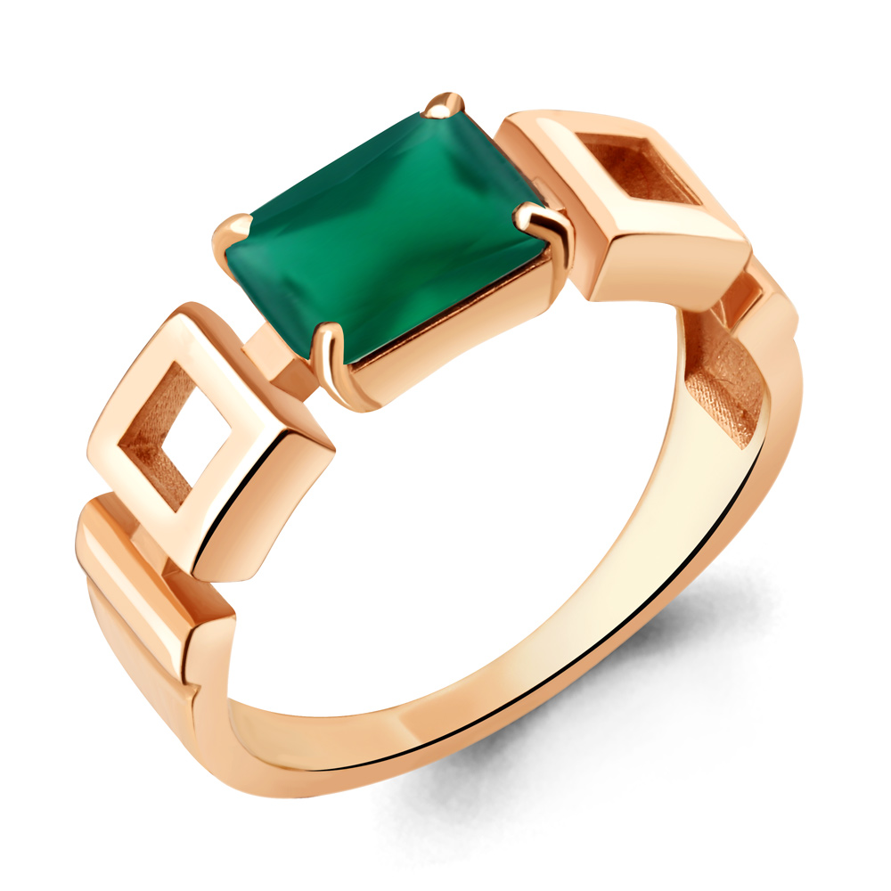 

Кольцо из серебра с агатом Aquamarine Aquamarine 6951609_925_з р, 6951609_925_з