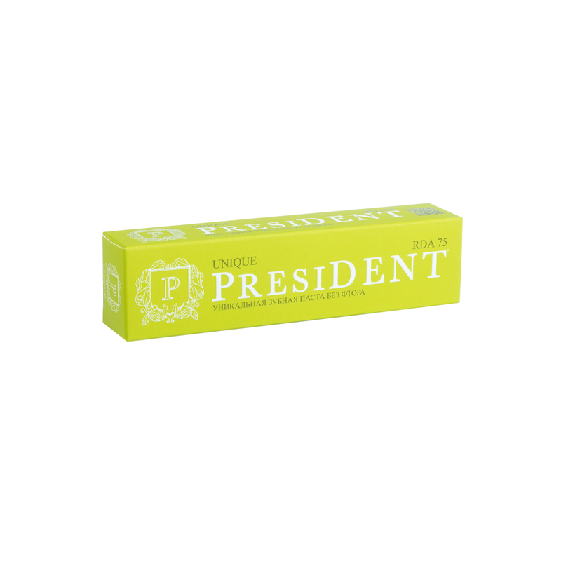 фото Зубная паста president unique 40 г