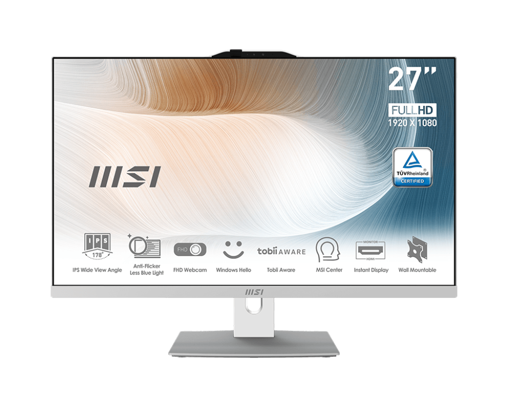 Моноблок MSI Modern AM272 12M White (9S6-AF8212-238)