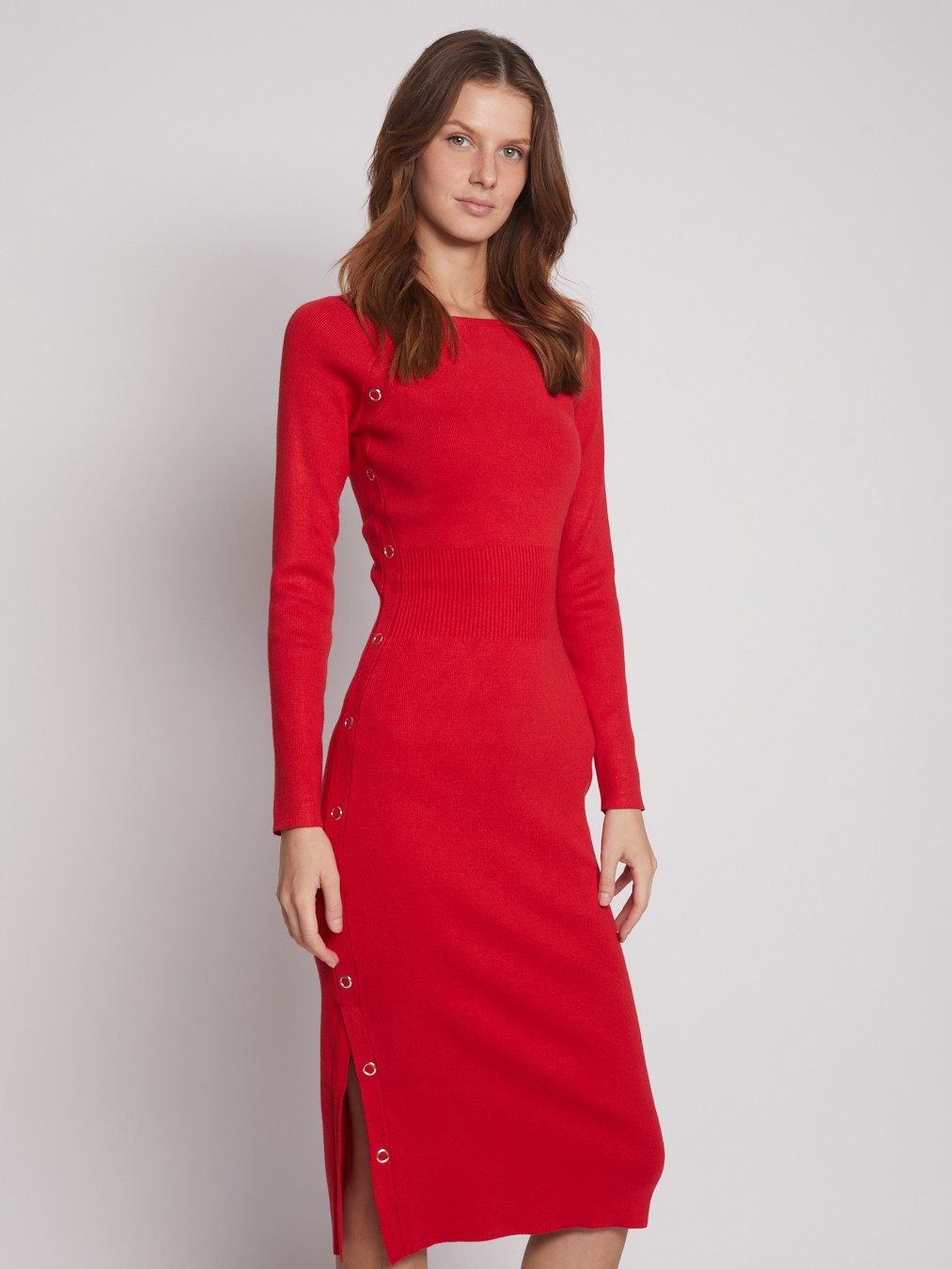 

Платье женское Zolla 22348493013 красное 2XL, 022348493013