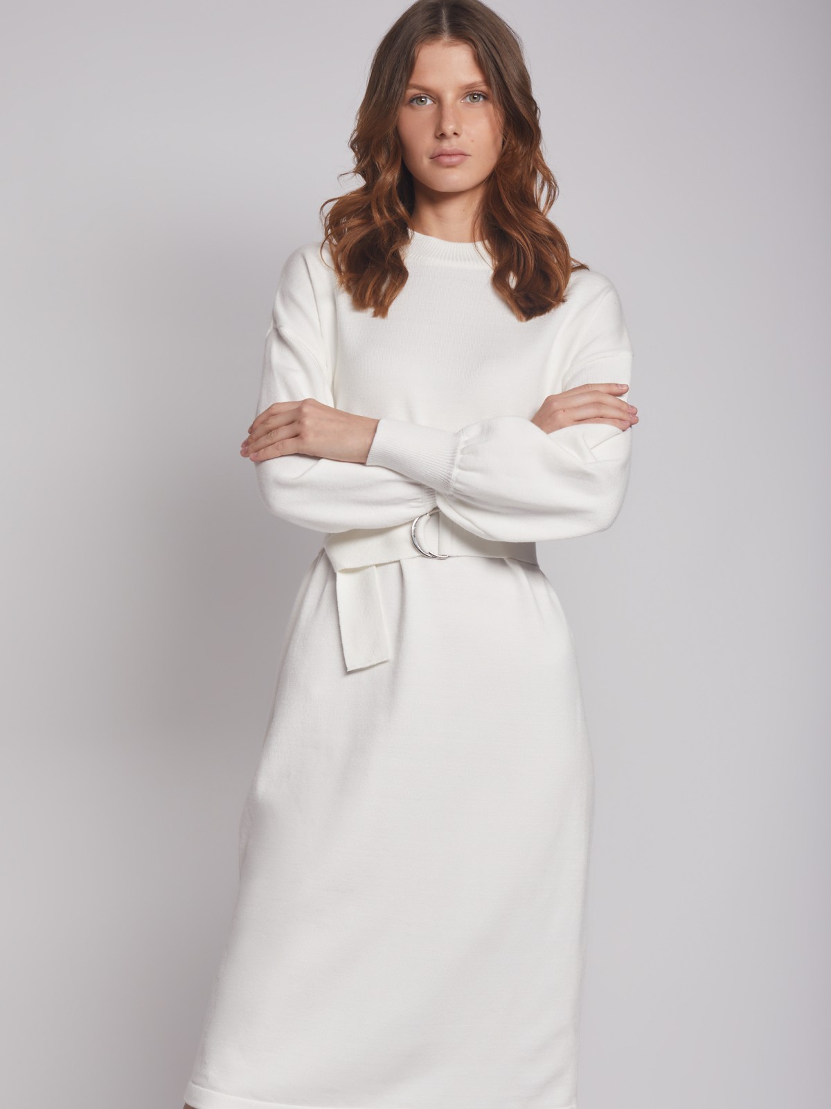 

Платье женское Zolla 22348442023 бежевое L, 022348442023