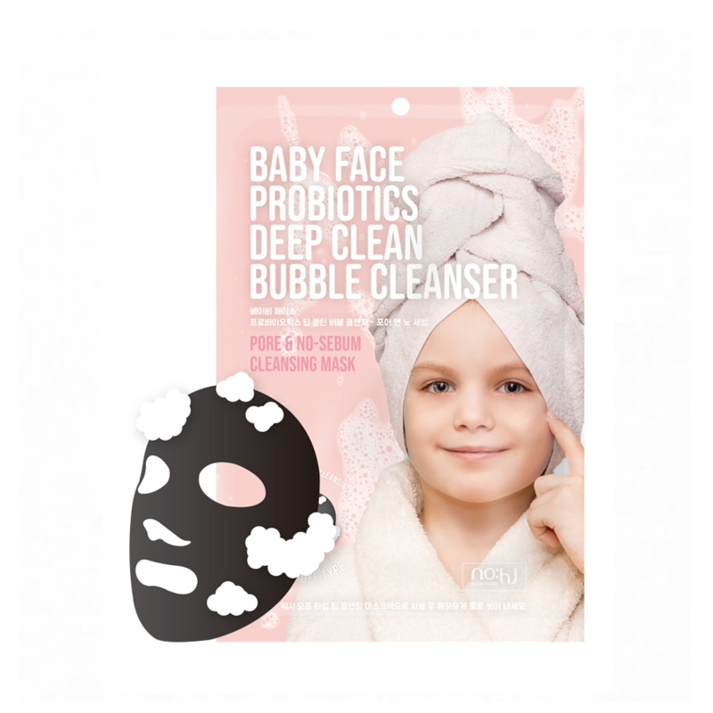 

Маска для лица тканевая NOHJ Probiotics Deep Clean Bubble Cleanser Pore and No-Sebum 23 г