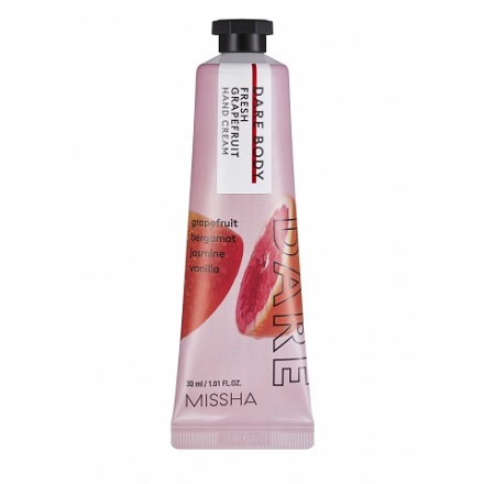 фото Крем для рук missha, dare body, fresh grapefruit, 30 мл