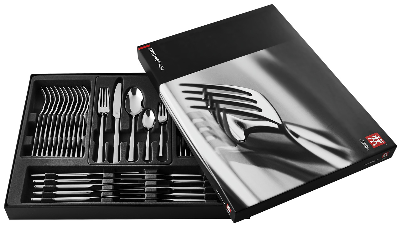 

Набор столовых приборов Zwilling St. Andrews BESTECKSET, 60 предметов, 07050-360, Черный, Zwilling St. Andrews