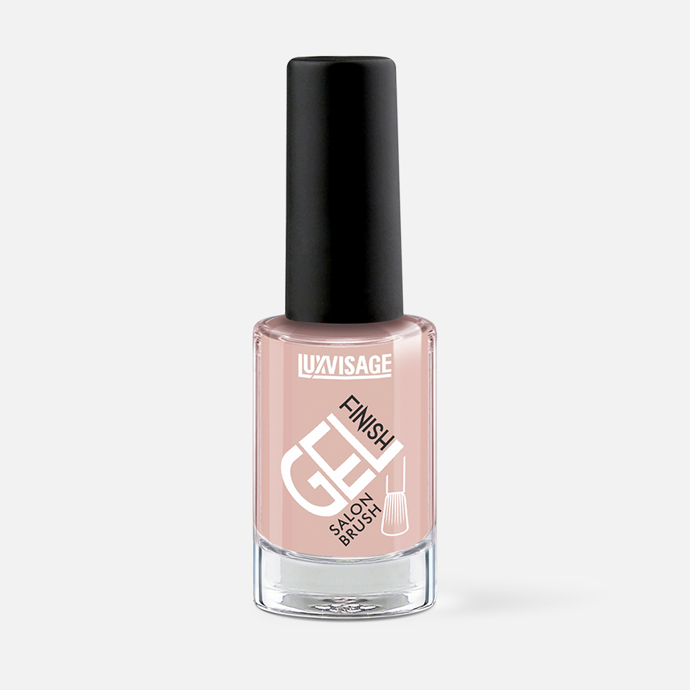 Лак для ногтей Luxvisage Gel Finish 26 Розово-бежевый 9 г 292₽