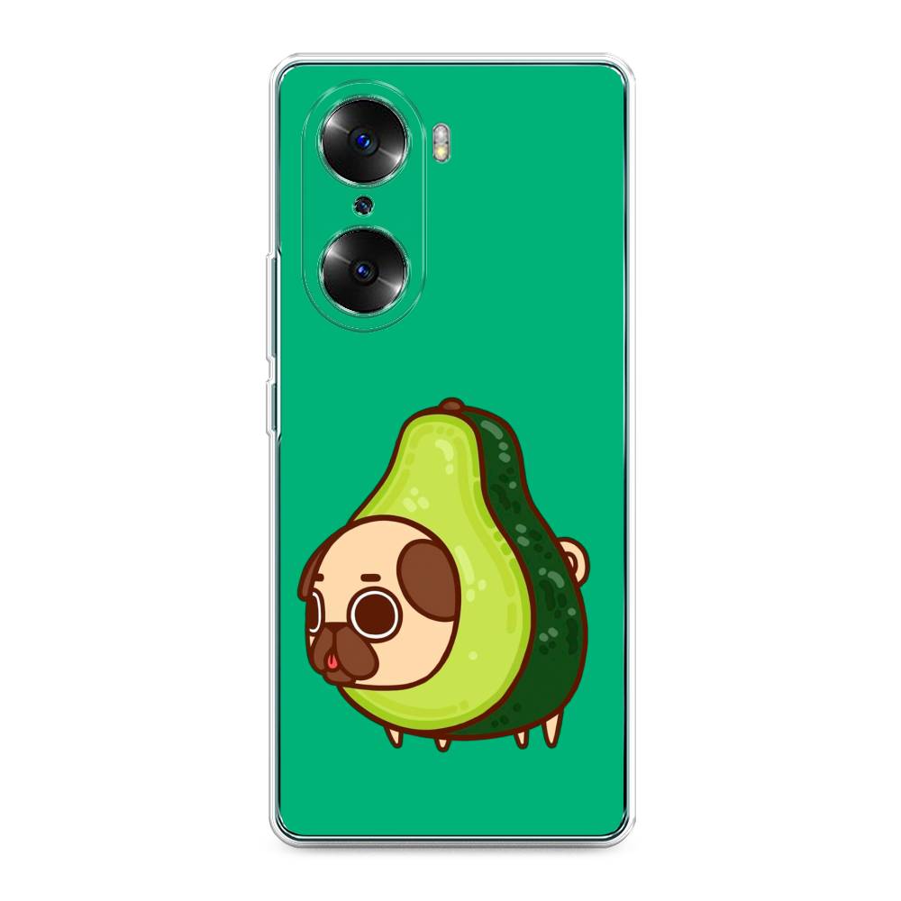 

Чехол на Honor 60 "Мопс авокадик", Зеленый, 6106650-1