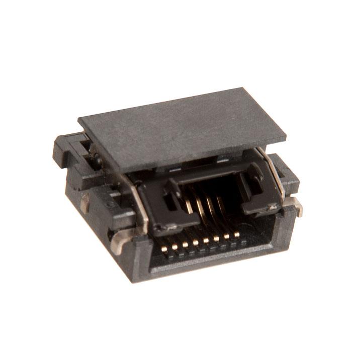 

Коннектор ASUS LAN JACK 8P 3.6H STD SUNK R/A