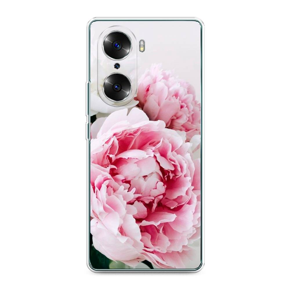 

Чехол на Honor 60 "Розовые и белые пионы", Розовый;белый, 6106650-2