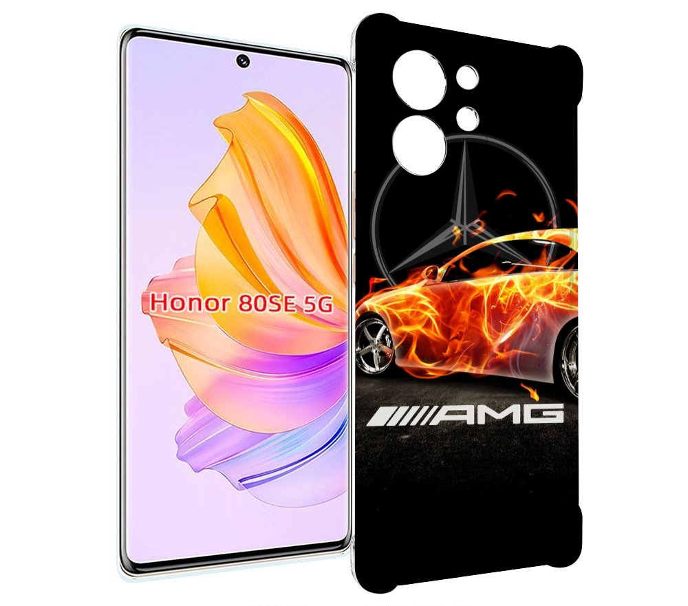 

Чехол MyPads АМГ мужской для Honor 80 SE, Прозрачный, Tocco