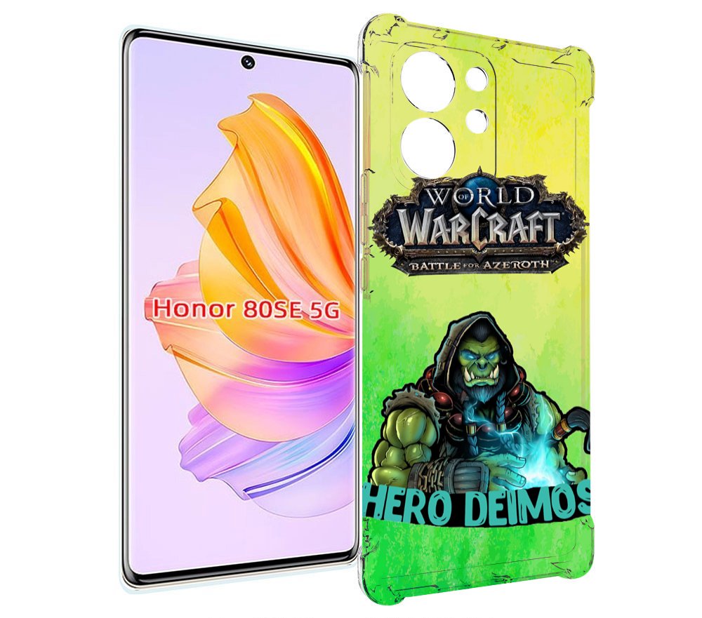 

Чехол MyPads world-of-warcraft мужской для Honor 80 SE, Прозрачный, Tocco