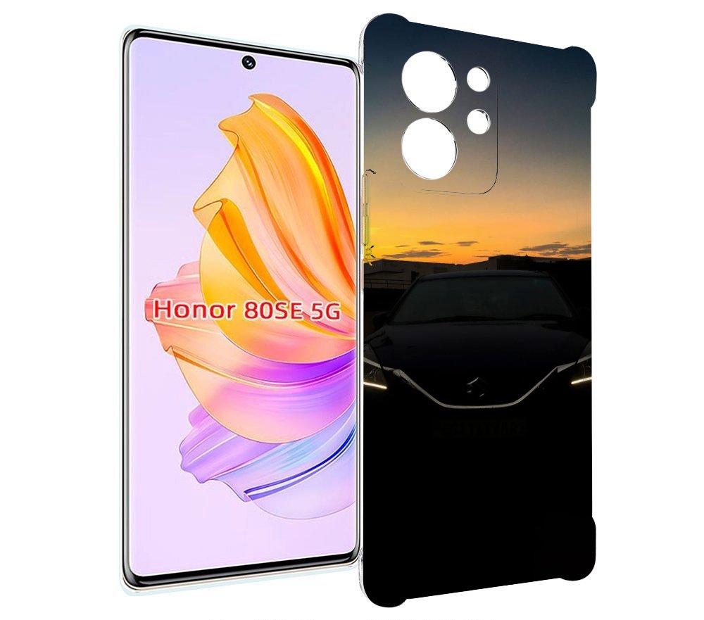 

Чехол MyPads suzuki 2 сузуки мужской для Honor 80 SE, Прозрачный, Tocco