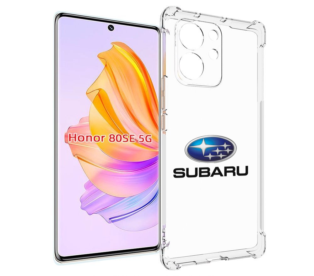 

Чехол MyPads subaru-4 мужской для Honor 80 SE, Прозрачный, Tocco
