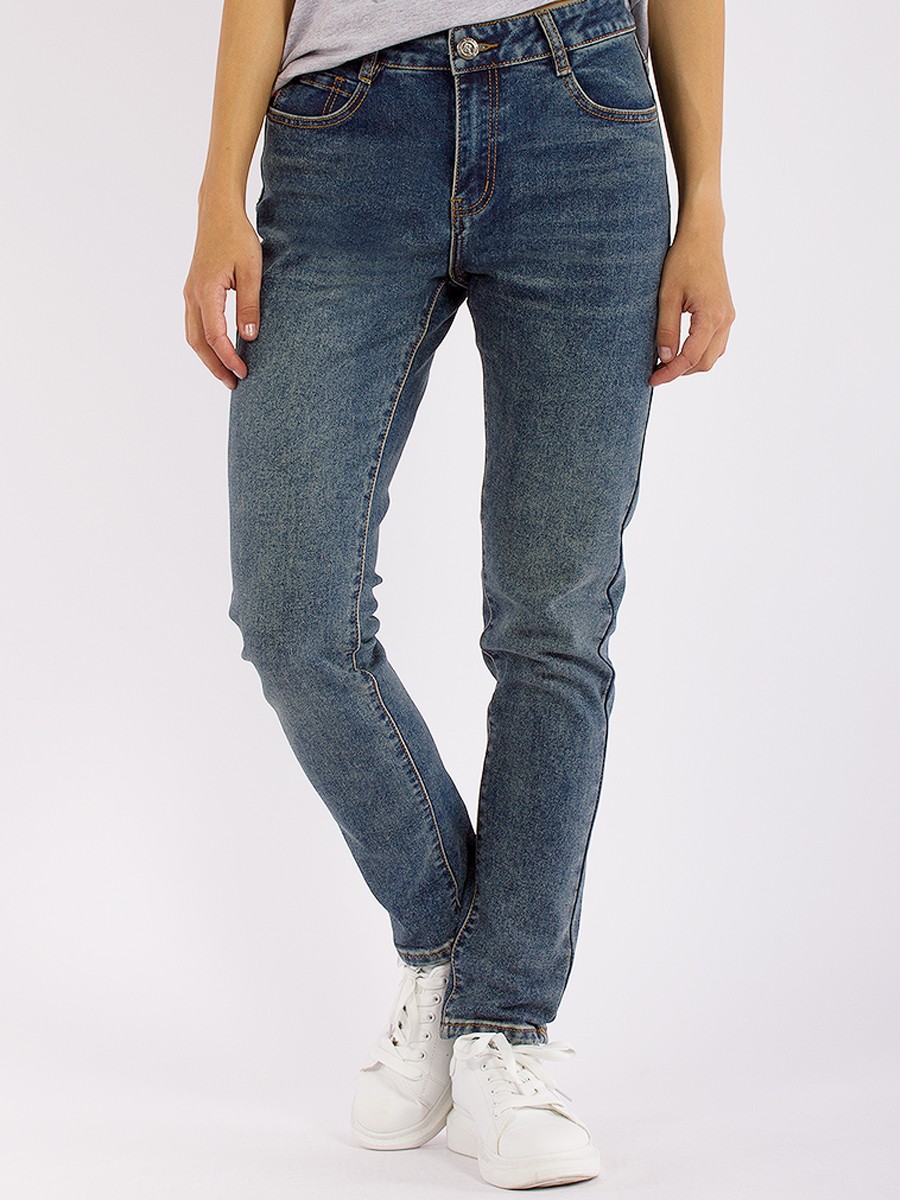 

Джинсы женские RUAN GD57001264 синие 31, Синий, GD57001264