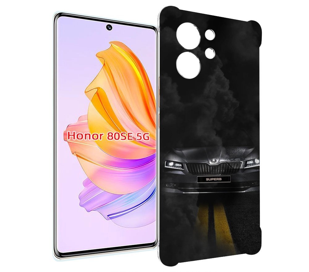 

Чехол MyPads skoda шкода 1 для Honor 80 SE, Прозрачный, Tocco