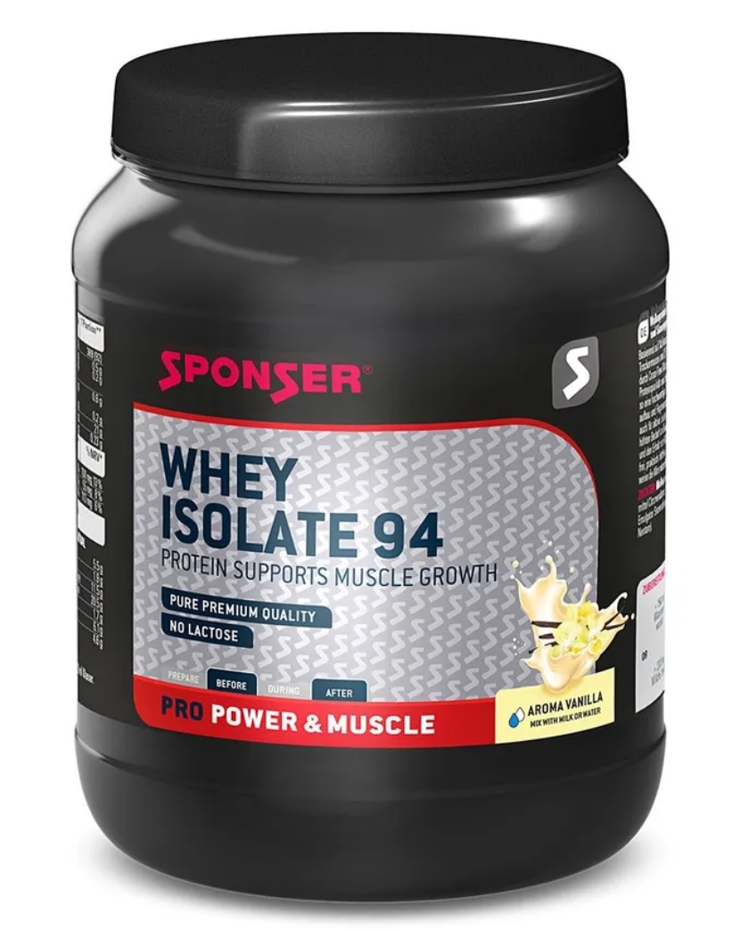 Протеин SPONSER WHEY ISOLATE сывороточный изолят для набора мышечной массы ваниль 425 г 4470₽