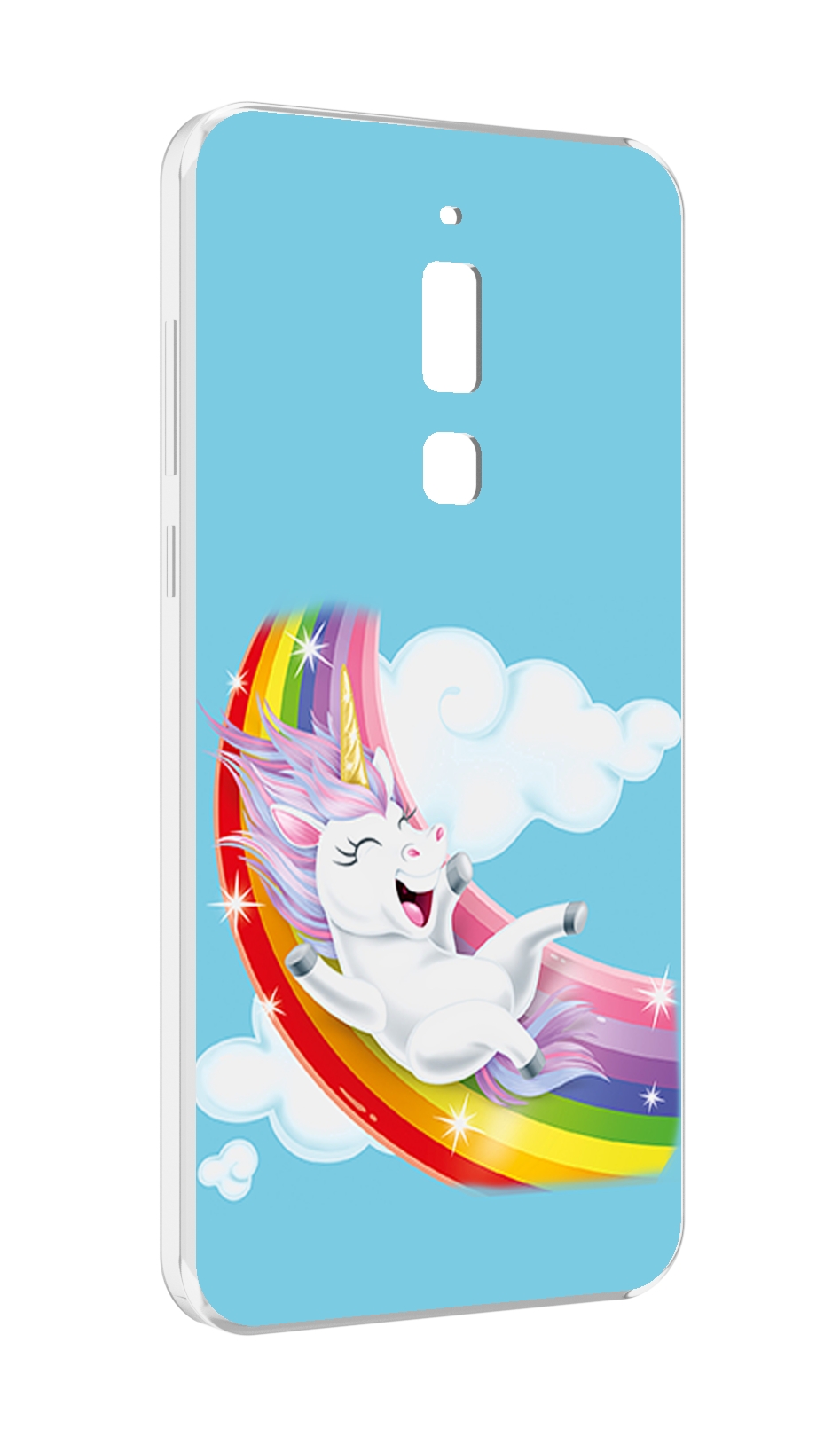 

Чехол MyPads единорог-на-радуге для Meizu M6T, Прозрачный, Tocco