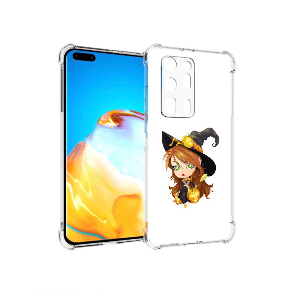 Чехол MyPads Tocco для Huawei P40 Pro+ Ведьмочка