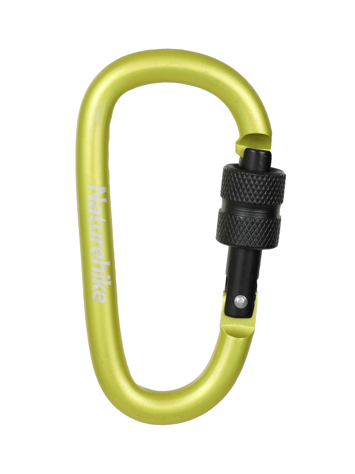 Карабин Аксессуарный Naturehike 8Cm D-Type Multifunctional Hang Buckle With Lock Yellow